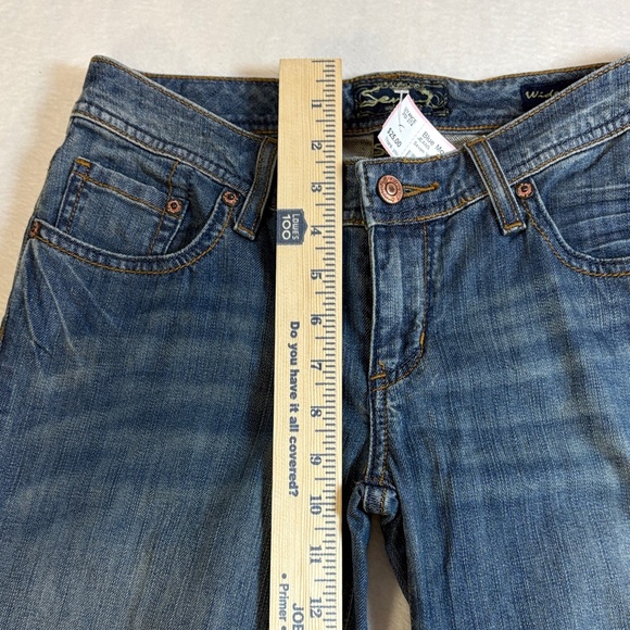 Seven7 Classic Denim Flare Jeans - Picture 8 of 14